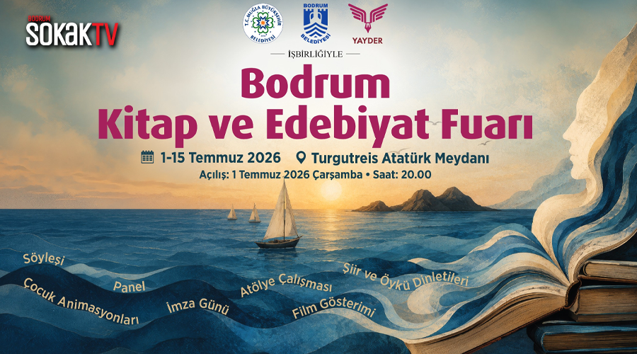 YAYDER’in düzenlediği Kitap ve Edebiyat Fuarı, Bodrum’da kitapları, yazarları, yayıncıları