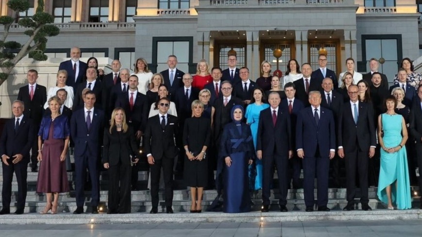 Cumhurbaşkanı Recep Tayyip Erdoğan ve eşi Emine Erdoğan, 36'ncı NATO