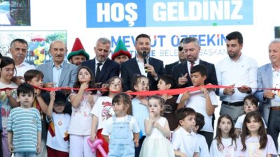 Kâğıthane Belediyesi, Merkez Mahallesi Sanayi Caddesi'nde bulunan Muammer Aksoy Parkı'nı